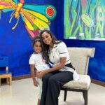 Aché Abrahams Instagram - Today I read ‘the ugly duckling’ story for the children at Mohammed’s bookstore 🦆❤️. This book was one of my favourites growing up and is such a good read for children because it instills principles of embracing our differences, loving ourselves, being proud of our uniqueness and being kind to others even if they look or act differently than we do. Of course I also used this opportunity to speak to them about mental health and standing up against bullying. It’s always a pleasure to spend my day with the children so thank you so much @mohammedsbookstore for having me for Story time Saturday 📚❤️