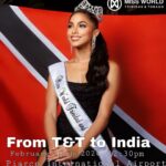 Aché Abrahams Instagram - From our twin island republic, a queen emerges, Miss World Trinidad and Tobago, Aché Abrahams departs for India to represent sweet T&T at the Miss World international pageant. The Miss World Trinidad and Tobago team invites you to bid farewell to Aché at The Piarco International Airport before our Queen’s departure. Save the date! 🗓️ Friday 16th February 2024 🕕 12:30 pm 📍Piarco International Airport 🇹🇹Attire: Red, White, and Black #missworld #