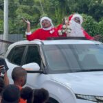 Aché Abrahams Instagram – It was such a pleasure to be involved in the La Seiva Christmas treat for the children in my home community. It is always the best feeling to see the young ones so excited and happy, especially around this festive time☺️. All children deserve to have a happy Christmas no matter their circumstances and that’s why I’m so grateful to have been part of this beautiful annual iniative. This Christmas treat was even more special as we were able to use our newly reopened homework Centre!🥰 Thank you so much to my lovely friends at @atouch_of_joy for donating gifts and hampers towards this incredible initiative and being the best partners in the 🌎! A special thank you to the la Seiva village council, BSF, my home community, my lovely family and everyone involved🥰. Wishing you all a happy Christmas! 🎄