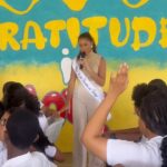 Aché Abrahams Instagram - For it is in giving that we receive much more in return. The highlight of my experience as Miss World T&T was getting the opportunity to connect with the youth of my country. I have no doubt that our future leaders will make us proud but it’s our responsibility to guide them to the brightest possible outcome. I’m happy to know that my work as a youth mental health advocate will be continuing with all the incredible NGOs and charities I work with☺️💚 #mw #missworld #missworld71 #71mw #india #beautywithapurpose #bwap #incredibleindia For all the latest news follow @missworld official instagram