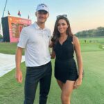 Aché Abrahams Instagram – Had the pleasure of watching the @dpworldtour golf finals live⛳️🏌🏽‍♀️ Congratulations to the champ @nicolaihoejgaard so well deserved!! I have to say, his speech after winning really moved me as it resonates with me deeply, “I did this for my family.” All your hard work behind the scenes and your love for family led you exactly where you deserve to be! 🙏🏽 congratulations 🏆 #dpworldtour #dpworld