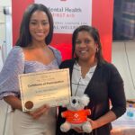 Aché Abrahams Instagram – It’s official!! 🥳 I’m now a Youth Mental health first aider thanks to @kind_tt sponsoring the National council for well-being’s Mental Health first aid training & ‘me time’ workshop facilitated by the incredibly inspiring Dr Astril Webb @healthykinder 

This certificate means so much more than just a qualification to me. For those who don’t know my story, I struggled with severe depression and anxiety as a teenager for 6 years. I’ve seen and experienced the struggle, the pain, the ugliness, the stigma first hand. Today at 23 years old, I am happy, healthy and now qualified to help others overcome!! Today was an emotional day for me (in the best way possible🥹). Ready to use all this new info to continue my beauty with a purpose project  @invisiblescarsproject_mwtt 

We all go through struggles in life but it’s what we do about it that matters. I’m so proud to say that I trained alongside so many devoted teachers and educators who also want to support the young ones. Teachers are the true heroes our society needs and I can truly say that T&T is taking the steps in the right direction to become the change that we need in the world today. We are making mental health a priority and it is my honour to be part of that movement. Now… onto the next step; becoming a mental health first aider for adults (excited for tomorrow @kind_tt 💚) 

@missworldtrinidadandtobago 
#missworld 
#beautywithapurpose 
#roadtomissworld 
#InvisibleScarsProject 
#missworldtrinidadandtobago Trinidad and Tobago