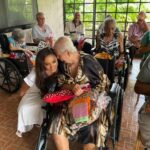 Aché Abrahams Instagram – Got to spend my day today spreading some Christmas cheer at V’s resting home for the elderly❤️. I absolutely enjoyed listening to their stories, getting to know them and singing Christmas songs together. It’s easy around this jolly time to forget that there are some people out there who aren’t so jolly. I always advocate for the importance of mental health and that includes for our vulnerable elders as well. Please remember to check in with your grandparents or even the elderly neighbour who may be spending Christmas alone. It was such a great pleasure to make these beautiful people smile today and I’ll be checking in with them again in the new year 🥰