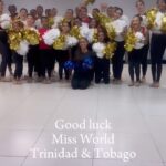 Aché Abrahams Instagram - Yesterday I got the amazing opportunity to join my past dance team @spiritacademytt to see their routine as they prep for their competition in the Orlando and wish them the best of luck!!💙🤭 go out there and make sweet T&T proud as we are all already so proud of you. Thank you coach @tavets for the invite! Always happy to see such sisterhood and camaraderie amongst these young ladies. Thank you for wishing me luck on my journey to @missworld 💋🌎💙🇹🇹🤞🏽 #mw #missworld #missworld71 #71mw #india #beautywithapurpose #bwap #incredibleindia For all the latest news follow @missworld official instagram