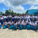 Aché Abrahams Instagram - Had such a great time with the ladies of Tabaquite Secondary School yesterday while facilitating the official launch of the The Big Sister Project by @prettytoughprojectt This project encapsulates all three aspects of their organization: self love, mental health and period poverty. My passion is mental health awareness and creating spaces for young people to have open dialogue about their well-being, kindness to self and others, as well as encouraging ways to foster good mental health and self love! 🩷 thank you ladies for making my day brighter with your kind hearts, laughs and excitement 🤗 #missworld #beautywithapurpose #roadtomissworld #InvisibleScarsProject #missworldtrinidadandtobago Trinidad and Tobago