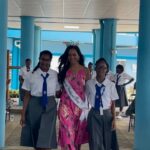 Aché Abrahams Instagram - Empowered women empower women and the ladies of Holy Name Convent Point Fortin definitely know how to do that!!🥰 I’m always so happy when I leave mental health sessions and the students genuinely enjoyed the experience. It’s my purpose to make mental health a priority. Let’s continue to create safe spaces to be vulnerable, honest and kind 💚 Thank you again @crowdedroomevents for the opportunity to touch the hearts and minds of these 360 beautiful and extraordinary girls with the @invisiblescarsproject_mwtt project #missworld #beautywithapurpose #roadtomissworld #InvisibleScarsProject #missworldtrinidadandtobago Trinidad and Tobago