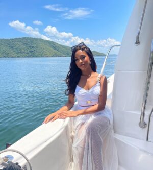 Aché Abrahams Instagram - “Her heart is at peace because she walks with God who is greater than whatever she faces”🛥️🏝️🩷

#missworld 
#beautywithapurpose 
#roadtomissworld 
#InvisibleScarsProject
#missworldtrinidadandtobago