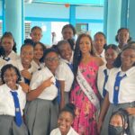 Aché Abrahams Instagram - 360 beautiful girls with bright futures!!☺️ holy name convent point fortin, thank you for making my day. We spoke about the importance of mental health, being kind to each other, sisterhood and so much more!! 💚 I left with a smile on my face and a fire in my heart. Thank you @crowdedroomevents for inviting me to continue sharing my project @invisiblescarsproject_mwtt around T&T 😊 #missworld #beautywithapurpose #roadtomissworld #InvisibleScarsProject #missworldtrinidadandtobago Trinidad and Tobago