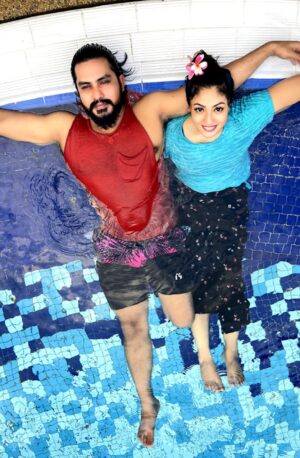 Achol Instagram - Relaxing N Refresh 🏊￼
