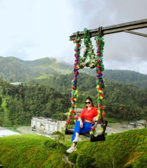 Achol Instagram - what a view সুবহানাল্লাহ 😍🥰 #cameronhighland 
সামনে যা দেখি তাই ভালো লাগে🤩