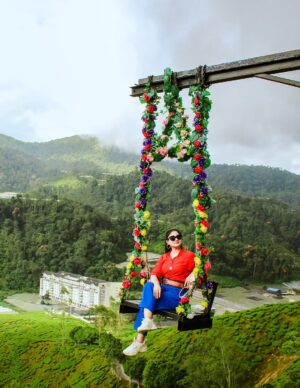 Achol Instagram - what a view সুবহানাল্লাহ 😍🥰 #cameronhighland 
সামনে যা দেখি তাই ভালো লাগে🤩