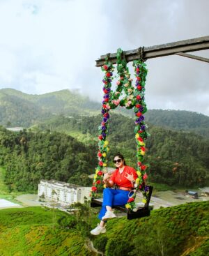 Achol Instagram - what a view সুবহানাল্লাহ 😍🥰 #cameronhighland 
সামনে যা দেখি তাই ভালো লাগে🤩