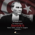 Acun Ilıcalı Instagram – 100. yılını kutladığımız Cumhuriyetimizin kurucusu Ulu Önder Gazi Mustafa Kemal Atatürk’ü özlem, minnet ve saygıyla anıyorum.