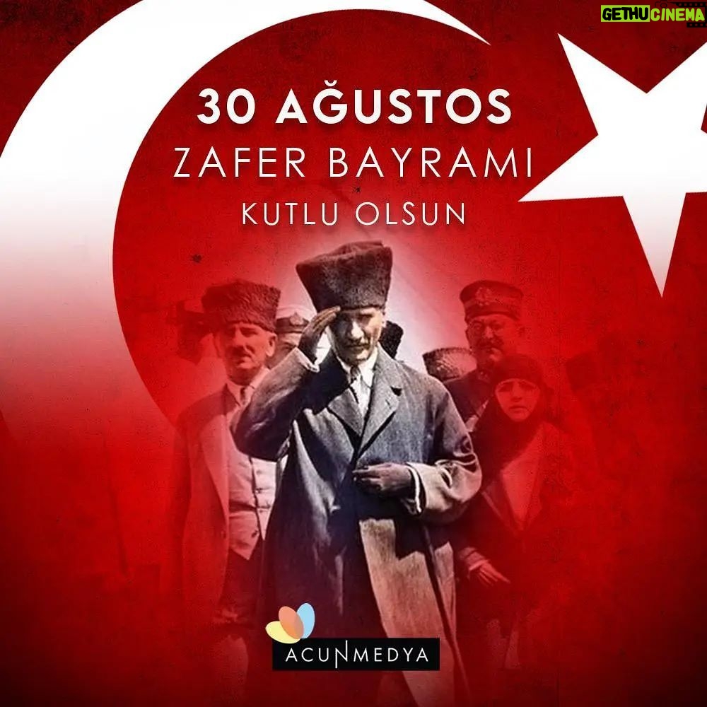 Acun Ilıcalı Instagram - 30 Ağustos Zafer Bayramımızın 99. yıl dönümünü kutluyor, başta Ulu Önder Gazi Mustafa Kemal Atatürk ve silah arkadaşları olmak üzere tüm şehitlerimizi saygı ve rahmetle anıyorum. 🇹🇷
