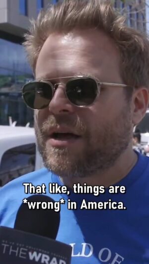 Adam Conover Instagram - Do we want to strike? No. Do we have to strike? Yes. Thanks to @thewrap for the interview #WGAStrong