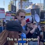 Adam Conover Instagram - ALL OF US are going to make history, and we're gonna do it this very year. Join us on the picket line, donate to the strike fund, support your fellow workers!