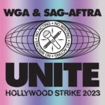 Adam Conover Instagram - I wanted something 🌈 colorful 🎨 to wear to the picket line, so I was overjoyed when my favorite queer-owned screenprinter, @transfigureprintco, was down to make these shirts to benefit the Entertainment Community Fund. Designed by the amazing @_ericoverton_, ALL proceeds from this shirt will benefit @alifeinthearts and support film & TV workers in need! Tap to buy, and see you on the line! 🪧