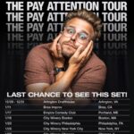 Adam Conover Instagram - I'm taking my new hour of standup on the road one last time before I tape it as a special. Come on out! Link in bio