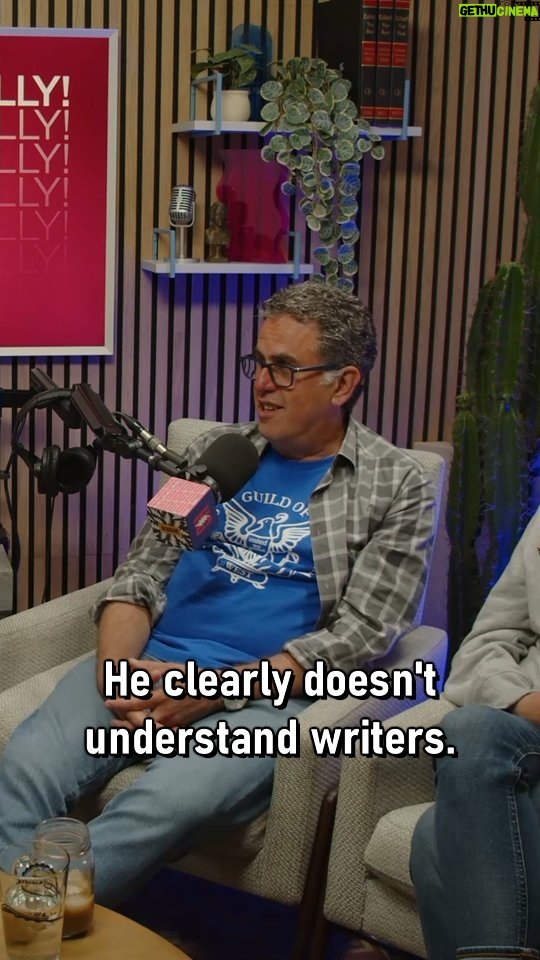 Adam Conover Instagram - New Factually out now! Strikes don't end because we love our jobs; they end with a FAIR DEAL #WGAStrong