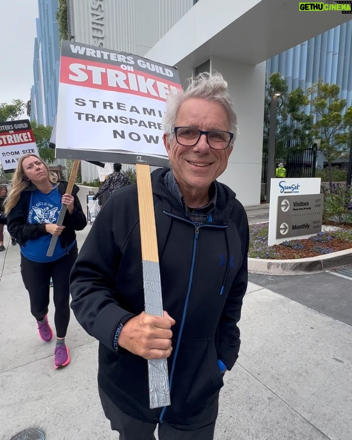 Adam Conover Instagram - DAD ON STRIKE Netflix