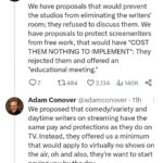 Adam Conover Instagram - Our work has made these studios rich — without us, they have nothing. Fight together, win together ✊🏻