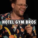 Adam Conover Instagram - Hotel Gym Bros 🏋️‍♀️ Is this you? @adamconover is on @standupots out now on YT! #foryou #gym #bro #fitness #funnyreels #standupcomedy