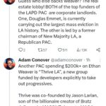 Adam Conover Instagram - Right-wingers are secretly running as Democrats in LA, and it's going to work — if we don’t stop them.