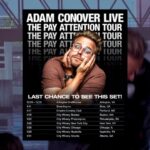 Adam Conover Instagram - Come see me on the last leg of my tour, link in bio! Boston tonight, then Philly and DC! - #standup #comedy