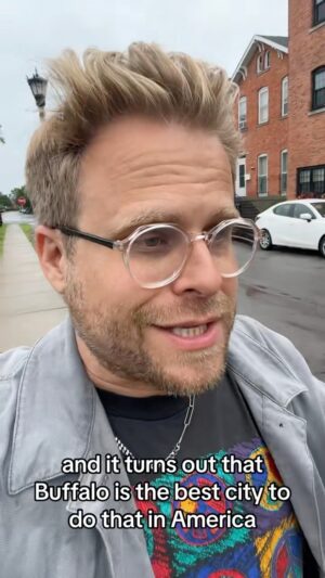 Adam Conover Instagram - Getting 🌳 and looking at 🏫 in 🦬
