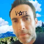 Adam Levine Instagram – FUCKING VOTE ✌🏼✌🏼✌🏼