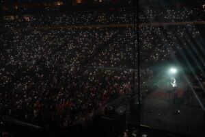 Adam Sandler Instagram - Buffalo. One of the best Sunday nights we could ever have. Thanks for the love. And thanks for the wings @keybankcenter