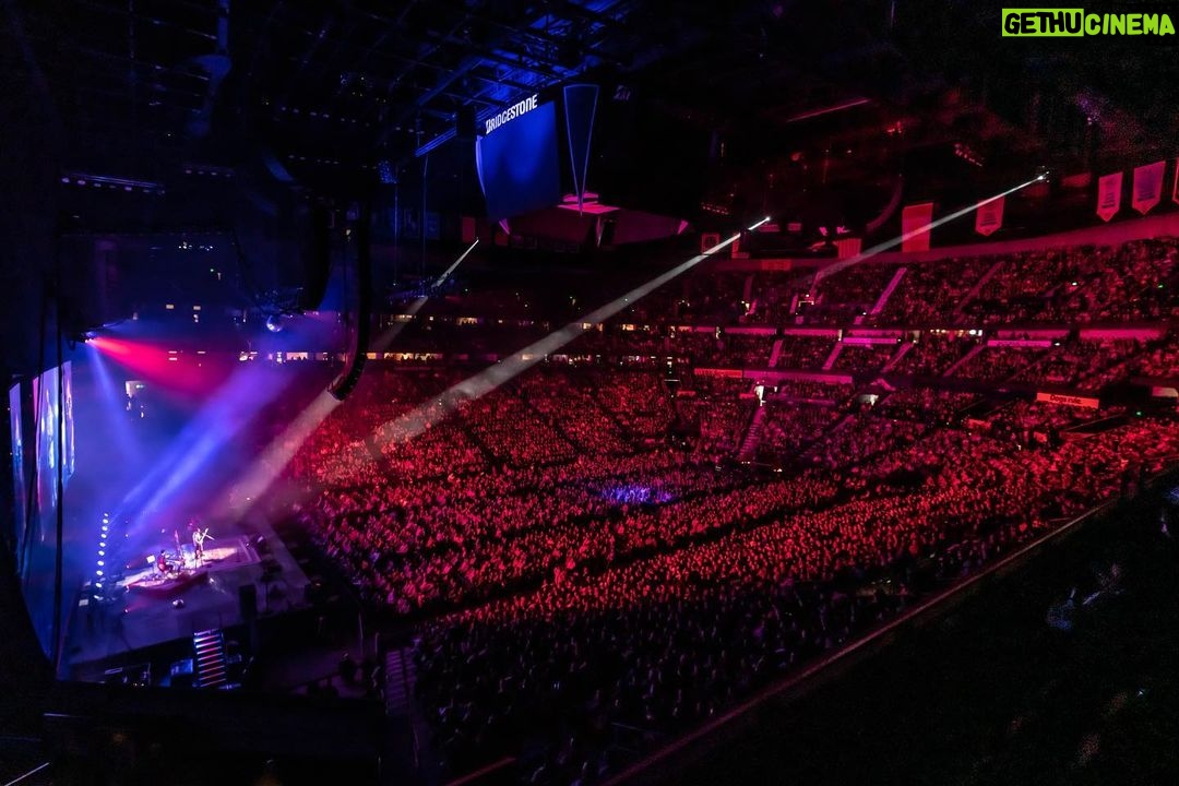 Adam Sandler Instagram - We went hard last night, Nashville! Couldn’t believe how great you were! Love you and see you next time! @bridgestonearenaofficial