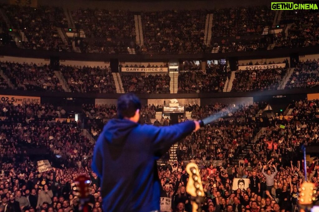 Adam Sandler Instagram - We went hard last night, Nashville! Couldn’t believe how great you were! Love you and see you next time! @bridgestonearenaofficial