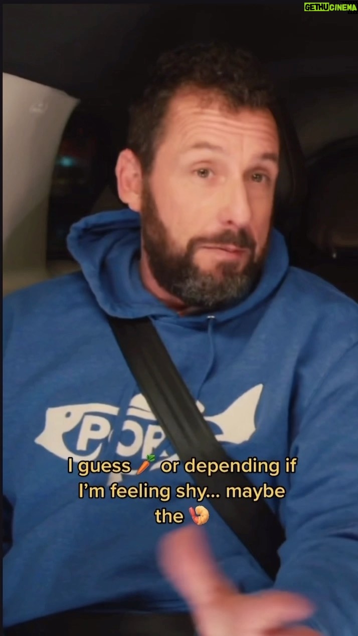 Adam Sandler Instagram - Thanks for riding in my Drewber @adamsandler! @thedrewbarrymoreshow
