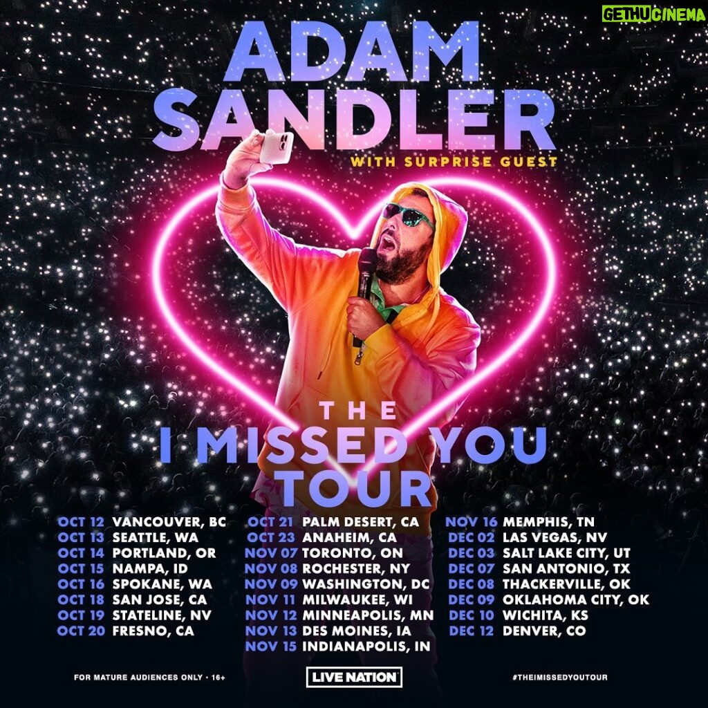 Adam Sandler Instagram - We gonna have fun!!