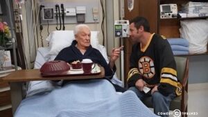 Adam Sandler Instagram - The man. The myth. The best. Such a sweet funny guy to hang out with. Loved talking to him. Loved laughing with him. Loved him kicking the crap out of me. He will be missed by everyone I know! Heartbreaking day. Love to Bob always and his family! Thanks for all you gave us!