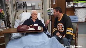 Adam Sandler Instagram - The man. The myth. The best. Such a sweet funny guy to hang out with. Loved talking to him. Loved laughing with him. Loved him kicking the crap out of me. He will be missed by everyone I know! Heartbreaking day. Love to Bob always and his family! Thanks for all you gave us!