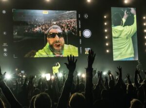 Adam Sandler Instagram - Last show of the tour. Couldn’t have been more fun. Man that was a rockin’ night. Love u all and won’t forget it. Look forward to going out again soon. @footprintcntr