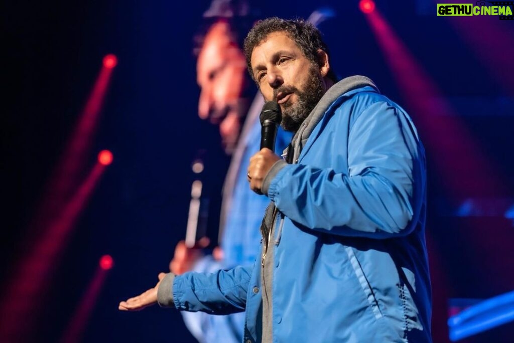 Adam Sandler Instagram - Buffalo. One of the best Sunday nights we could ever have. Thanks for the love. And thanks for the wings @keybankcenter