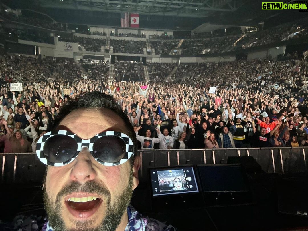 Adam Sandler Instagram - Wonderful to be back in Savannah. Great time, Great memories. Couldn’t of been nicer @enmarketarena