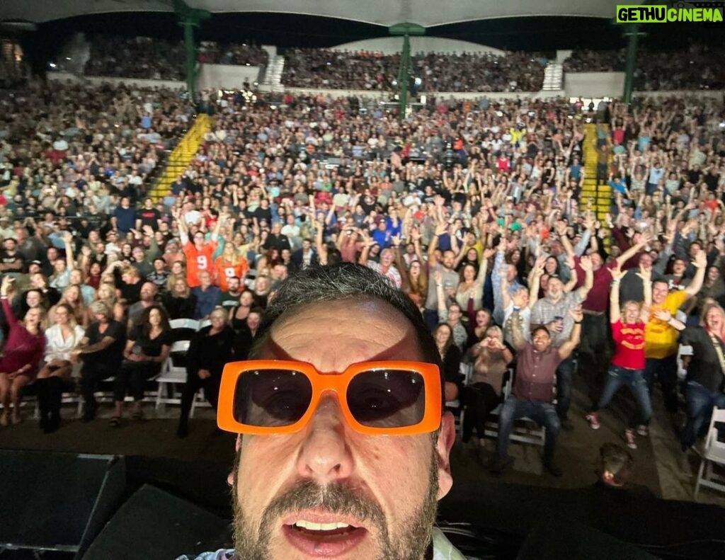 Adam Sandler Instagram - We did it again, St Augustine. We had a great Friday night and we miss you already @theampsa
