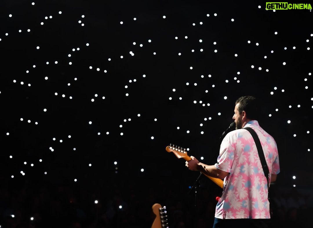 Adam Sandler Instagram - Great Monday hang at the Hertz Arena. Florida strong in full effect. You all are an inspiration and I loved and won’t forget getting to be around you @hertz_arena