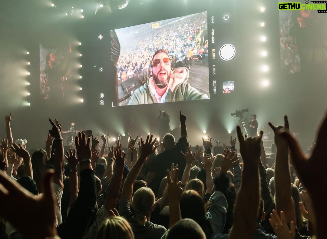 Adam Sandler Instagram - Great Monday hang at the Hertz Arena. Florida strong in full effect. You all are an inspiration and I loved and won’t forget getting to be around you @hertz_arena
