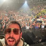 Adam Sandler Instagram – Great Monday hang at the Hertz Arena. Florida strong in full effect. You all are an inspiration and I loved and won’t forget getting to be around you @hertz_arena