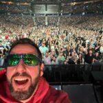 Adam Sandler Instagram - Sunday night in Tampa. Absolute beautiful crowd and loved you guys the whole night @amaliearena