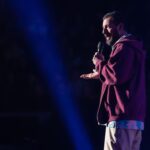 Adam Sandler Instagram - Long Island, that beautiful baby learned some nice new words tonight. Had a ball with you and won’t forget how much fun we had together @ubsarena