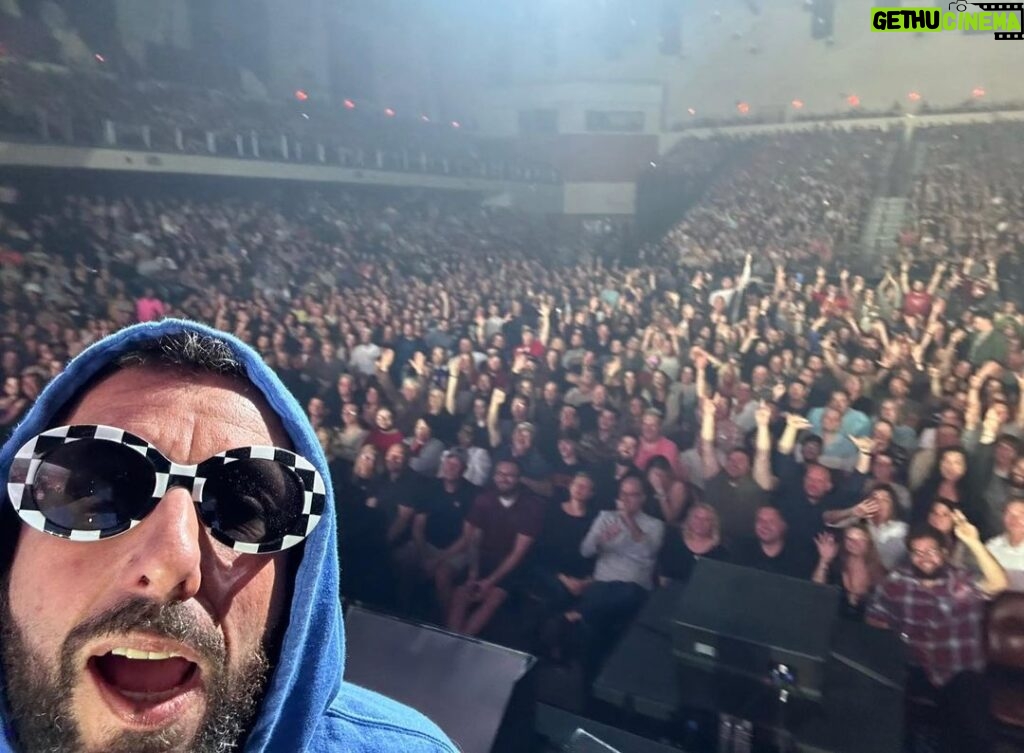 Adam Sandler Instagram - Verona, glad we finally got our show together. I had a phenomenal time and I consider you all my best friends now @turningstone
