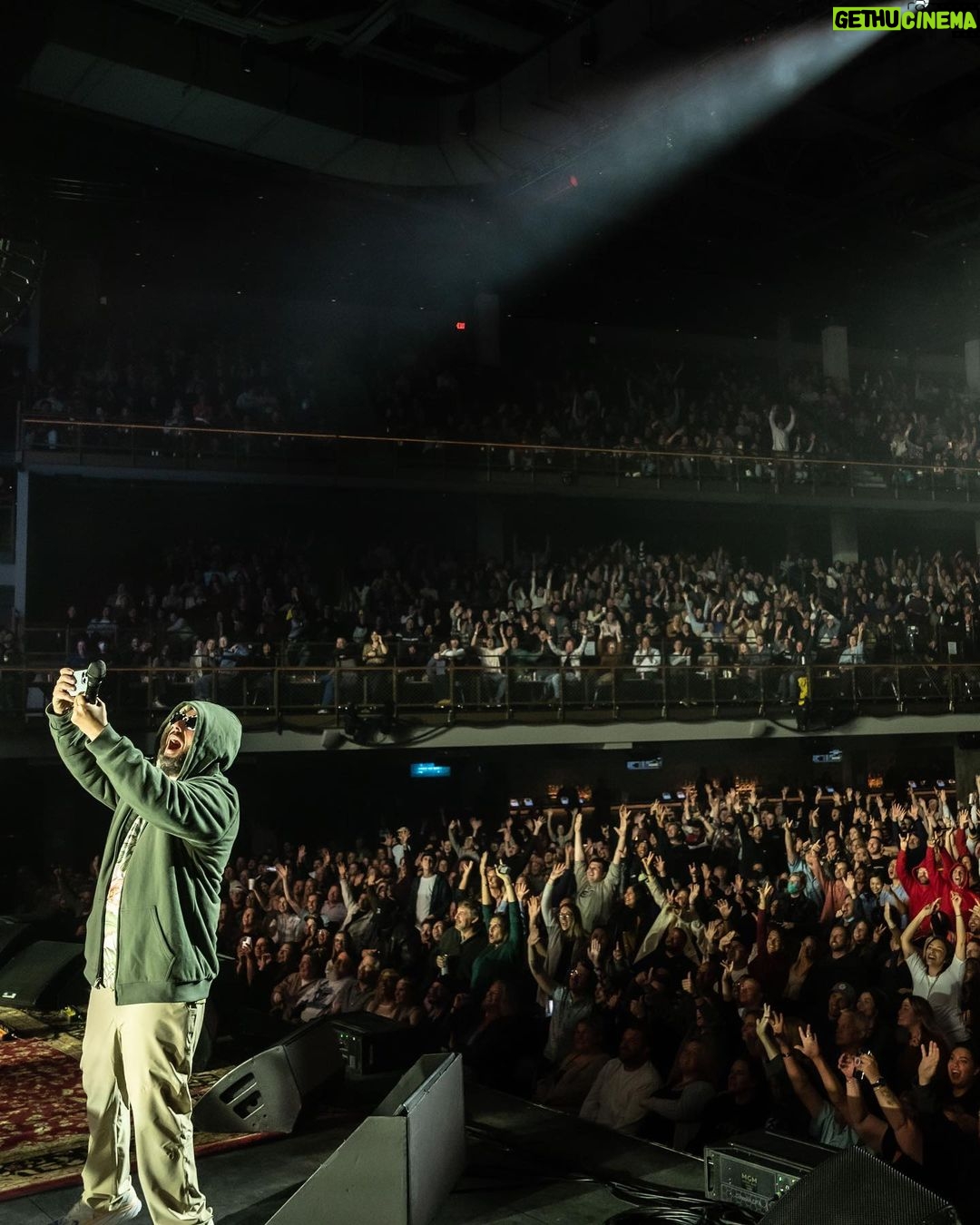 Adam Sandler Instagram - Boston night 2. We did it. We connected. We will always have that Tuesday. Love you and thank you @mgmmusichall