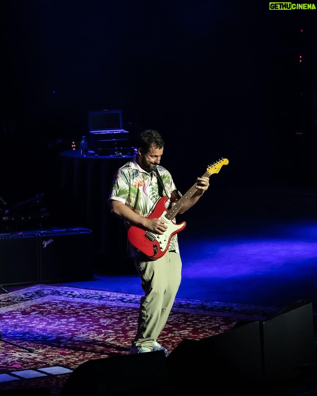 Adam Sandler Instagram - Boston night 2. We did it. We connected. We will always have that Tuesday. Love you and thank you @mgmmusichall