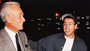 Adam Sandler Instagram - The man. The myth. The best. Such a sweet funny guy to hang out with. Loved talking to him. Loved laughing with him. Loved him kicking the crap out of me. He will be missed by everyone I know! Heartbreaking day. Love to Bob always and his family! Thanks for all you gave us!
